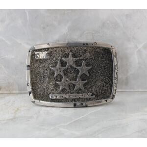 Vintage 1976 GMC 5 Star General Belt Buckle Pre-Owned
